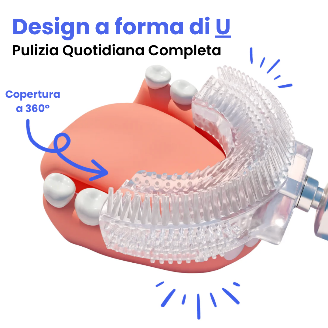 Spazzolino Per Bambini a 360°